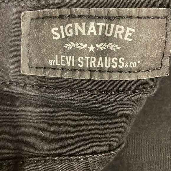 Levi’s Signature Modern Skinny Jeans | 28 | Black - Picture 7 of 9
